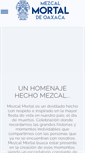 Mobile Screenshot of mezcalmortal.com